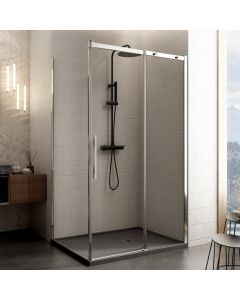 Box doccia due lati con porta doccia scorrevole ISARCO DUO 2.0 art. 808.00